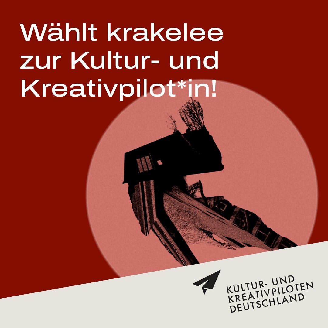 Wählt krakelee zur Kultur- und Kreativpilot*in!